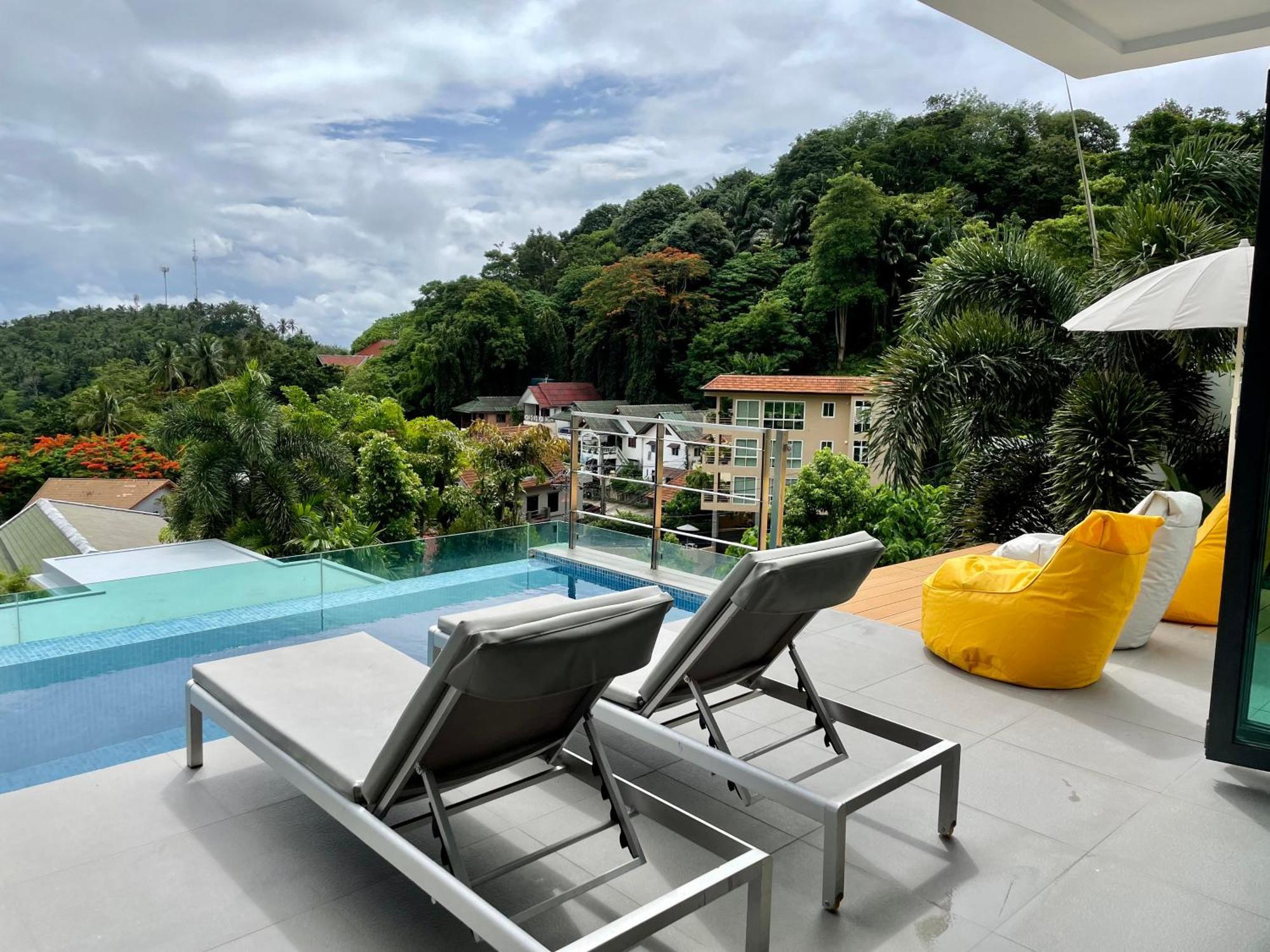 Baan Saint-Tropez Seaview Villas Kata Beach Exterior foto
