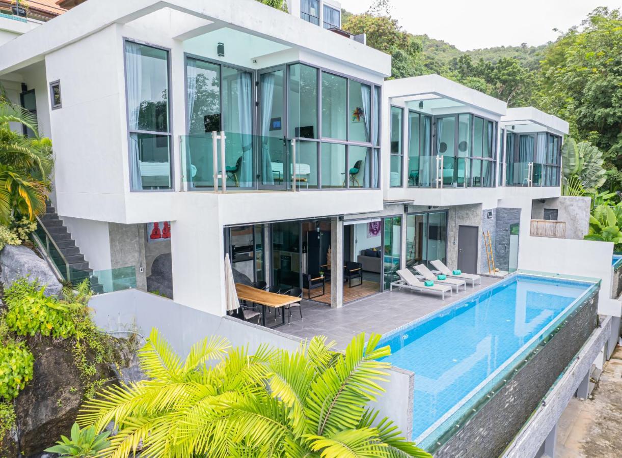 Baan Saint-Tropez Seaview Villas Kata Beach Exterior foto