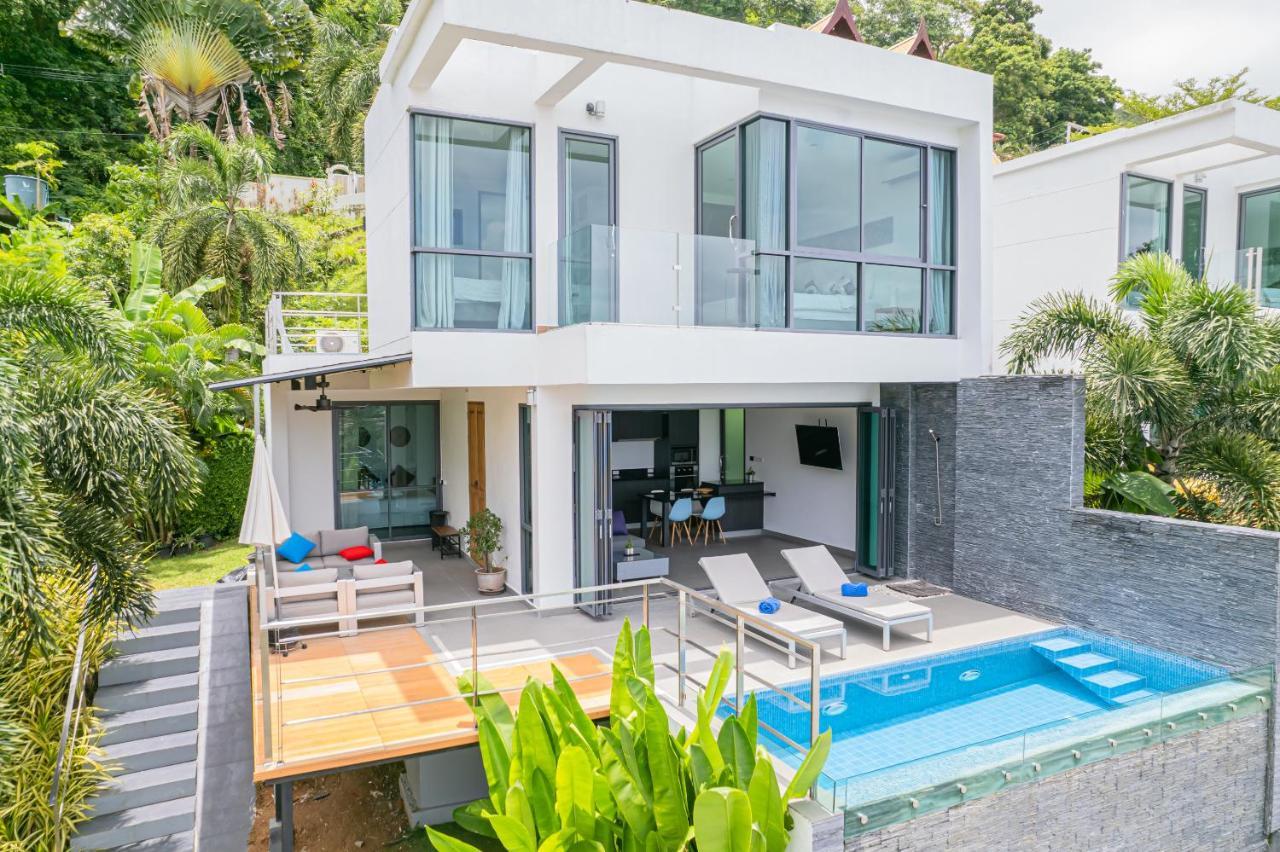 Baan Saint-Tropez Seaview Villas Kata Beach Exterior foto